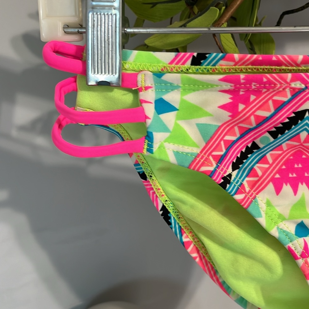 Bright Colorful String Bikini - Picture 2 of 7